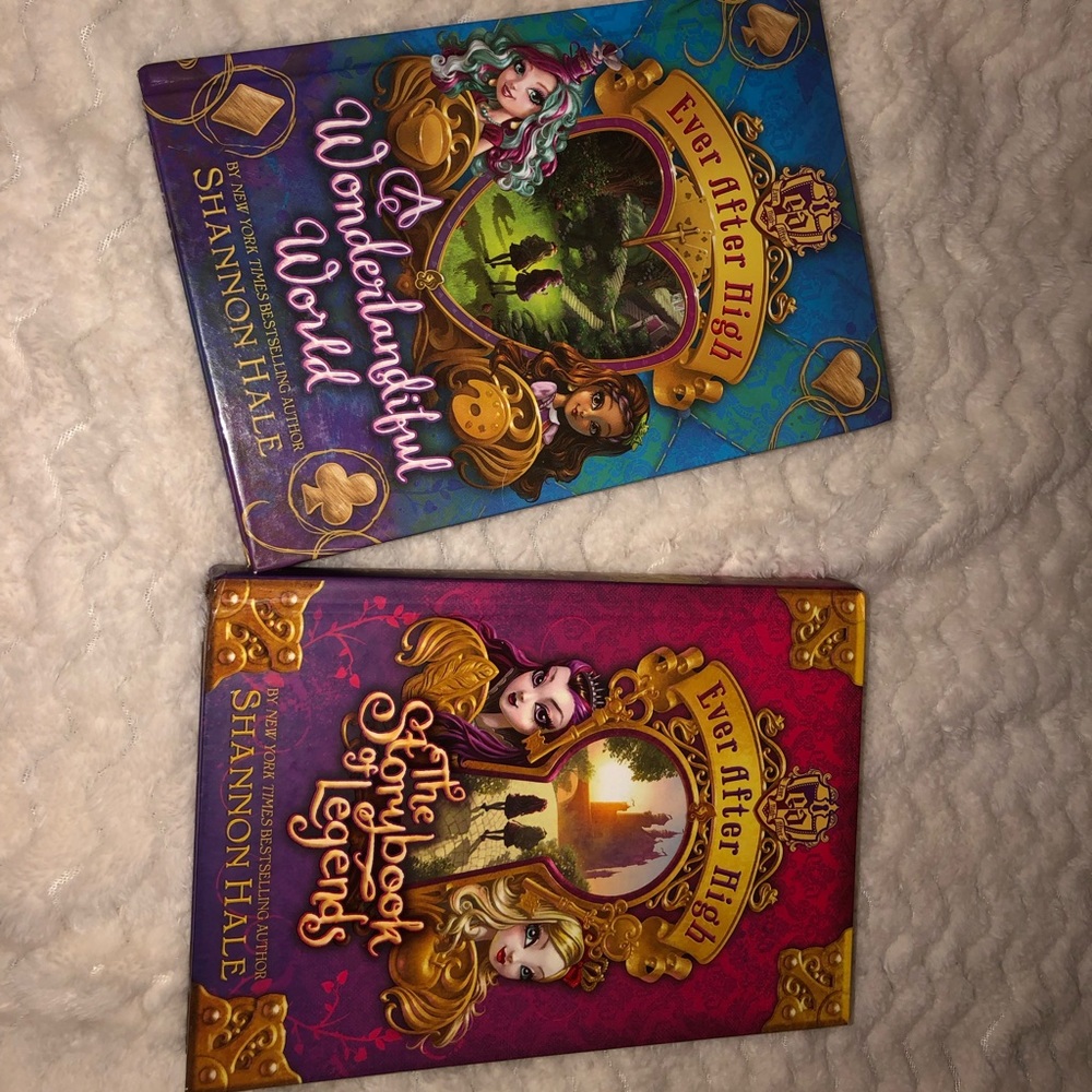 Two Ever After High Hardcover Books